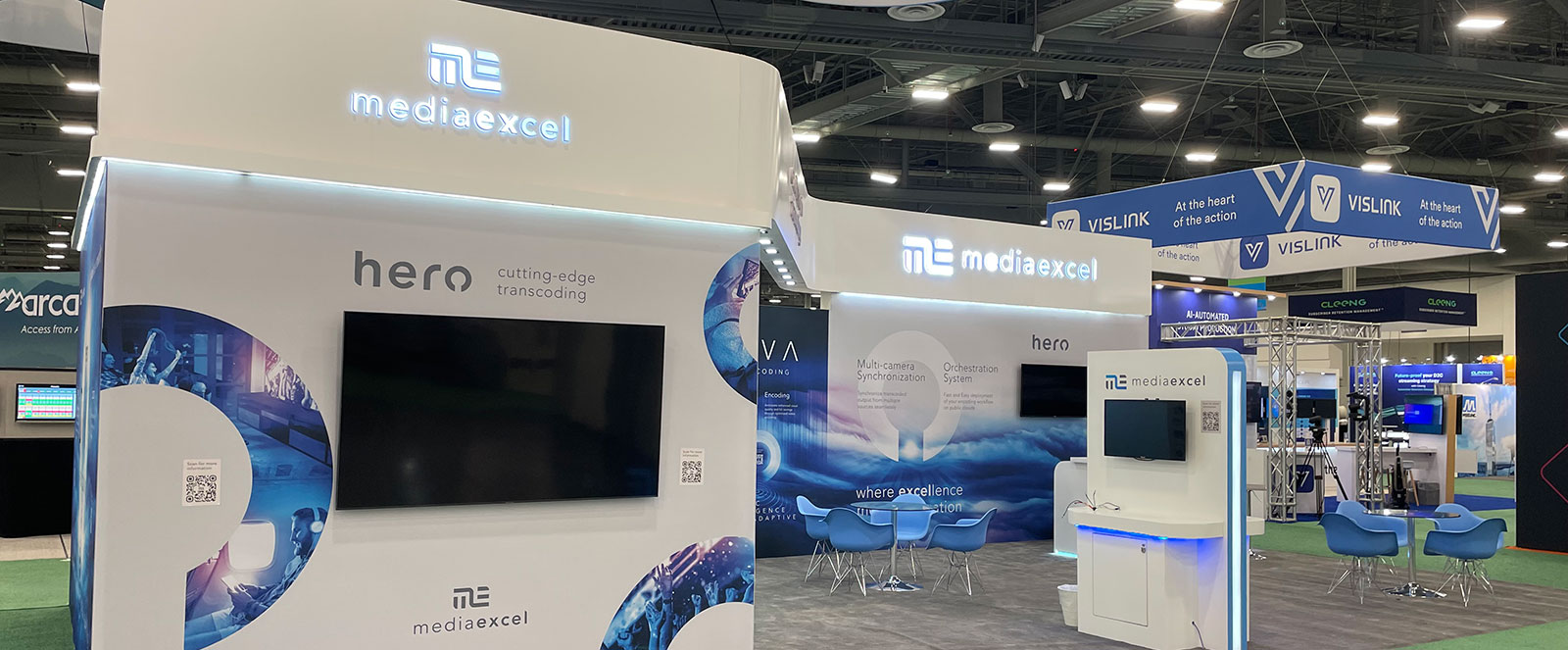 Media Excel Exhibition Stand
