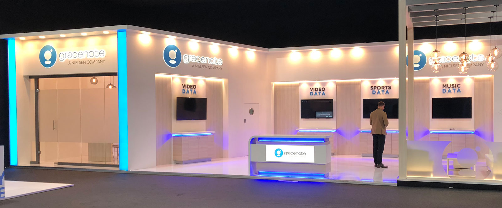 Gracenote Exhibition Stand